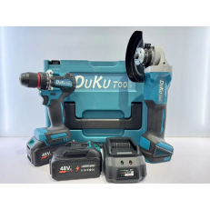 Безщітковий комплект 2 в 1 ударний шуруповерт DTW 488 та болгарка DGA506 PRO Безщітковий комплект 2 в 1 ударний шуруповерт DTW 488 та болгарка DGA506 PRO