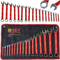 Набір ключів рожково-накидні 6-36 мм OX-3226M Набір ключів рожково-накидні 6-36 мм OX-3226M