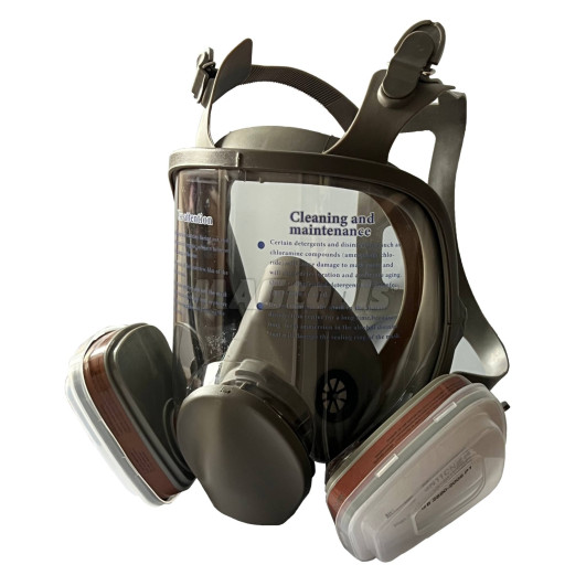 Повнолицева маска закритого типу FF-400 (комплект з фільтрами)