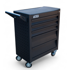 Візок інструментальний СКІФ 24″ Black 620мм 5 ящиків SKIF245B