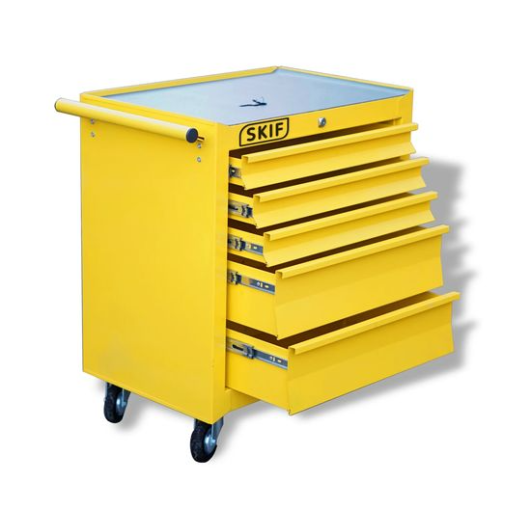Візок інструментальний СКІФ 27″ 680мм 5 ящиків SKIF275