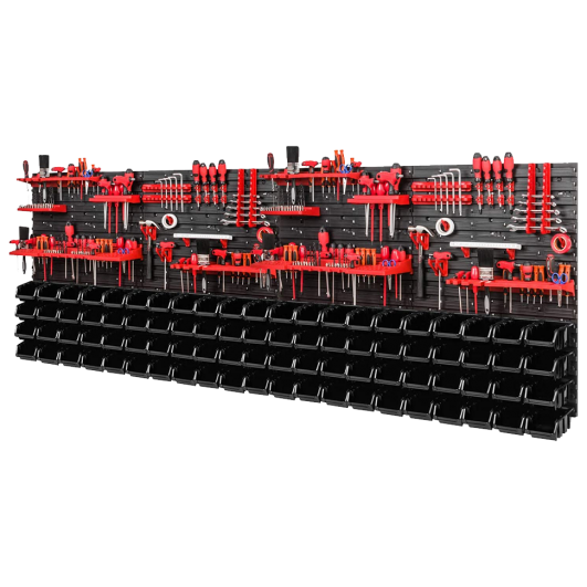 Органайзер для інструментів Kistenberg. Панель 230х78см/84 контейнерів