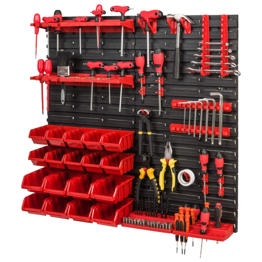 Панель инструмента Kistenberg. Панель 78х78см/18 контейнеров