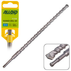 Бур по бетону SDS-plus S4 25x450мм Alloid (FH-25450)