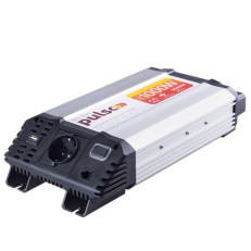 Перетворювач напруги PULSO/IMU-1020/12V-220V/1000W/USB-5VDC2.0A/мод.хвиля/клеми (IMU-1020)