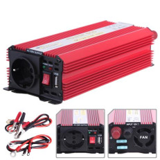 Інвертор напруги DC 12V-AC 230V 600W "POWER-600" (30200-IS)