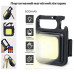 Ліхтар MULTIFUNCTIONAL BL-J031-COB, Li-Ion акумулятор, магніт, карабін, відкривачка, ЗУ Type-C (BL-J031-COB)