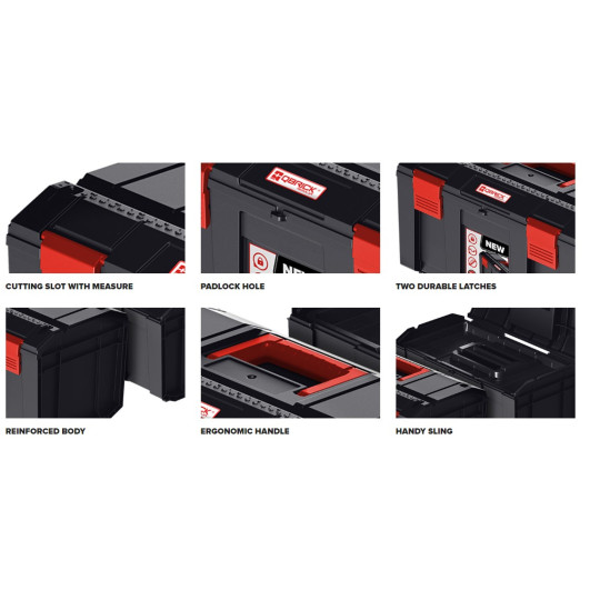 Набор ящиков QBRICK REGULAR R-BOX SET: 19+16 (495 x 294 x 280)