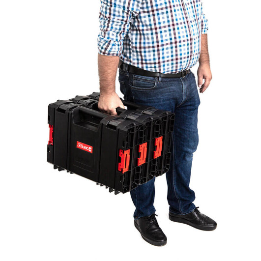 Ящик для инструментов QBRICK SYSTEM PRO TOOLCASE с вставкой EVA Размер : 322 x 450 x 126