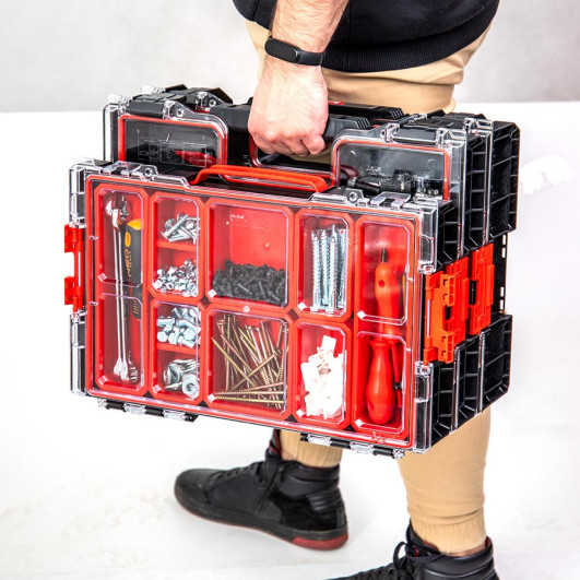 Ящик для инструментов QBRICK SYSTEM PRO ORGANIZER 100 Размер : 450 x 296 x 79