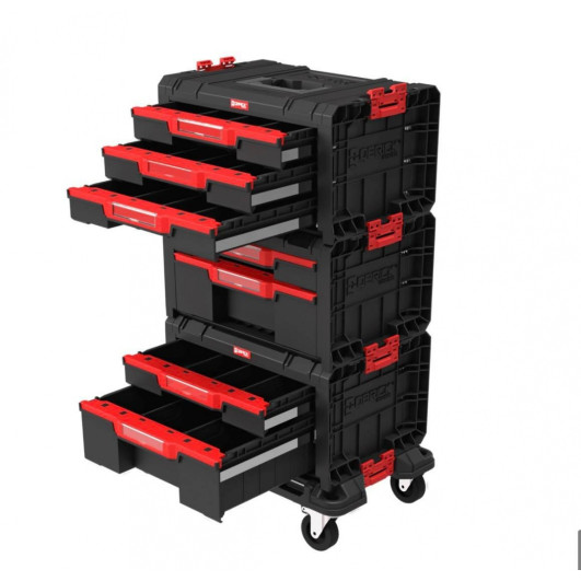Набор ящиков QBRICK SYSTEM PRO SET мобильный шкаф (Drawer Workshop) 525 x 345 x 885