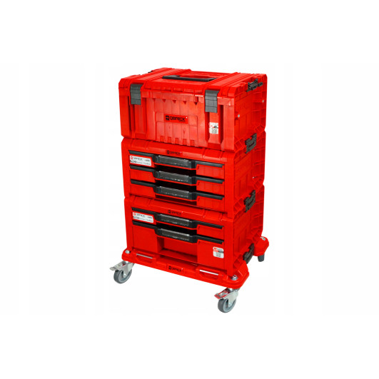 Набор ящиков QBRICK SYSTEM PRO RED SET 4, 2.0 RUHD мобильный шкаф 525 x 345 x 885