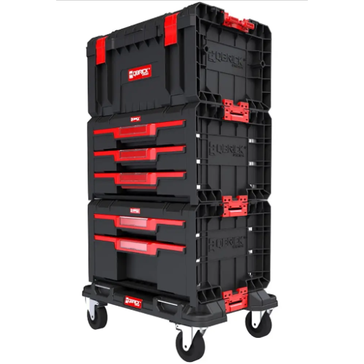 Набор ящиков QBRICK SYSTEM PRO SET2 мобильный шкаф (Drawer Workshop) 525 x 345 x 885