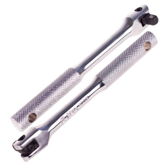 Вороток шарнірний 1/4", 150мм, 190г (2700 N) HANS (2700N)