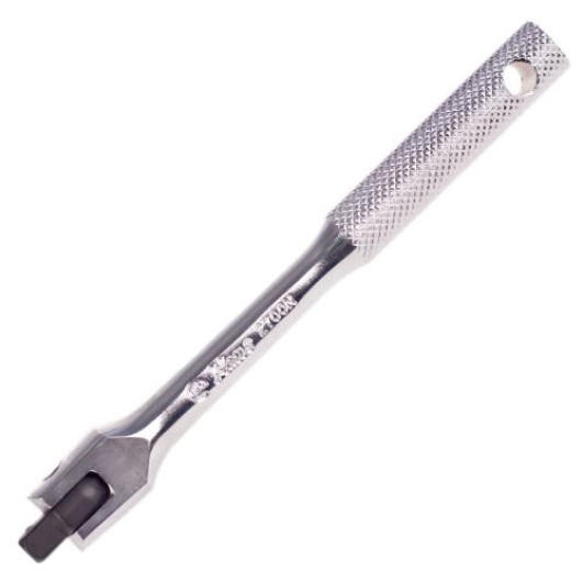 Вороток шарнірний 1/4", 150мм, 190г (2700 N) HANS (2700N)