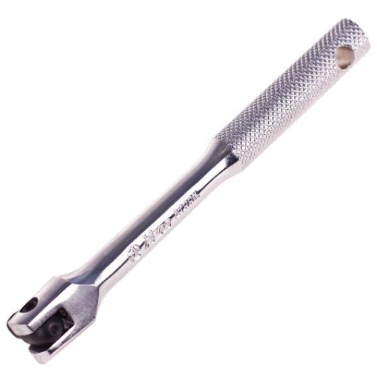 Вороток шарнірний 1/4", 150мм, 190г (2700 N) HANS (2700N)