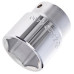 Торцева головка 3/4"DR 6-г 50 мм (6400M50) HANS (6400М50)