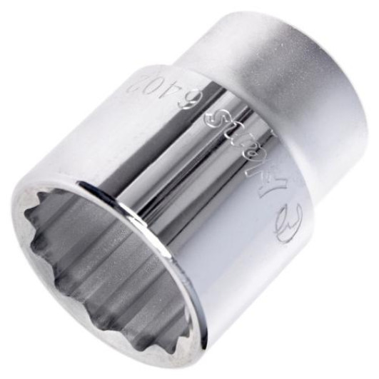 Торцева головка 3/4"DR 12-г  34 мм (6402M34) HANS (6402М34)
