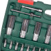 Набір торц. головок професійний 1/4"DR4-14мм та 1/2"DR10-32 мм,108 предм (TK-108) HANS (TK-108)