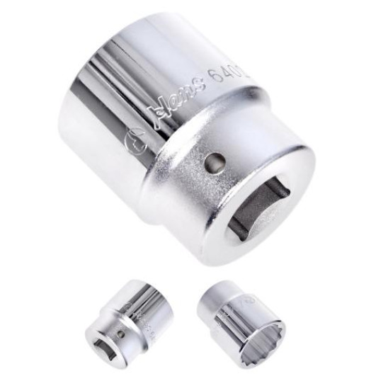 Головка торцева 1"DR 12-гран.90мм  (8402M090) HANS (8402М090)